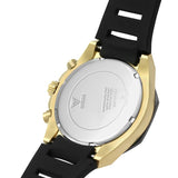 Guess Momentum Black Dial Black Rubber Strap Watch for Men - GW0263G1 Buy Now By Guess