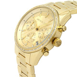 Michael Kors Ritz Gold Dial Gold Steel Strap Watch for Women - MK6356 Buy Now By Michael Kors