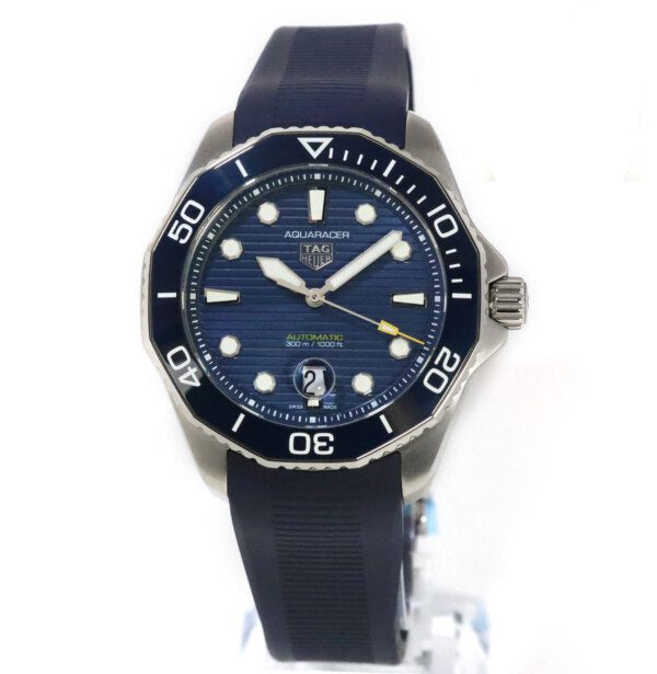 Tag Heuer Aquaracer Professional 300 Automatic Blue Dial Blue Rubber Strap Watch for Men - WBP201B.FT6198 Buy Now By Tag Heuer
