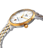 Tissot Carson Premium Powermatic 80 White Dial Two Tone Steel Strap Watch For Men - T122.407.22.031.00 Buy Now By Tissot