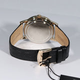 Citizen Watch Eco Drive Day & Date White Dial Black Leather Strap Watch For Men - AO9003-16A Buy Now By Citizen