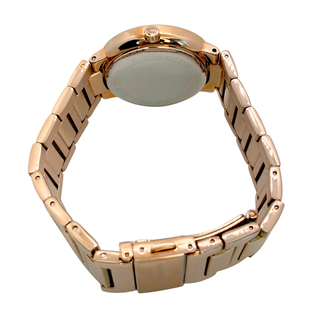 Michael Kors Gabbi Rose Gold Dial Rose Gold Steel Strap Watch For Women - MK3986 Buy Now By Michael Kors