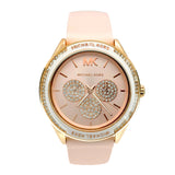 Michael Kors Quartz Pink Dial Pink Silicone Strap Watch For Women - MK6946 Buy Now By Michael Kors