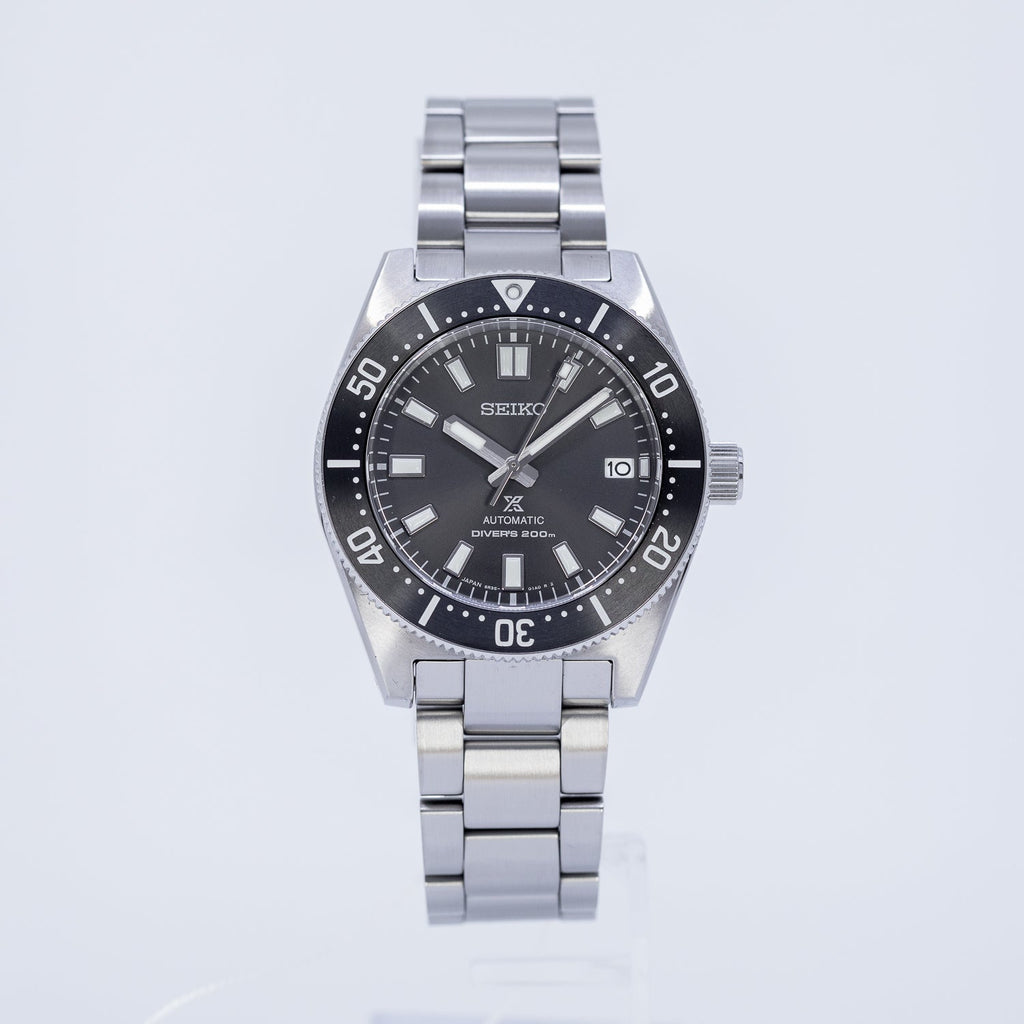 Seiko Prospex 1965 Modern Re Interpretation Automatic Black Dial Silver Steel Strap Watch For Men - SPB143J1 Buy Now By Seiko