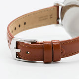 Fossil Jacqueline White Dial Brown Leather Strap Watch for Women - ES3842 Buy Now By Fossil