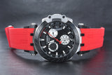 Tissot T Race Chronograph Black Dial Red Silicone Strap Watch For Men - T115.417.27.051.00 Buy Now By Tissot