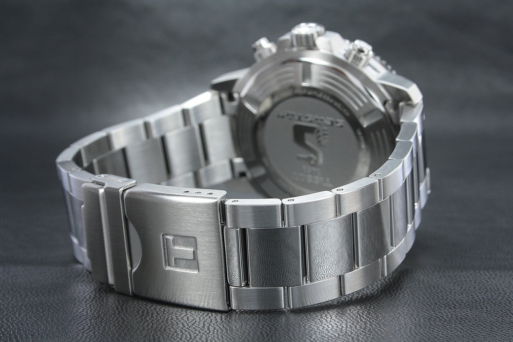 Tissot Seastar 1000 Chronograph Black Dial Silver Steel Strap Watch For Men - T120.417.11.051.00 Buy Now By Tissot