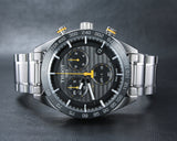 Tissot PRS 516 Chronograph Black Dial Silver Steel Strap Watch For Men - T100.417.11.051.00 Buy Now By Tissot