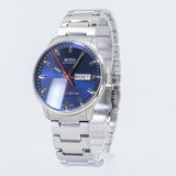 Mido Commander II Automatic Chronometer Blue Dial Silver Steel Strap Watch For Men - M021.431.11.041.00 Buy Now By Mido
