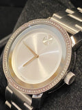 Movado Bold Diamonds Silver Dial Silver Steel Strap Watch for Women - 3600149 Buy Now By Movado