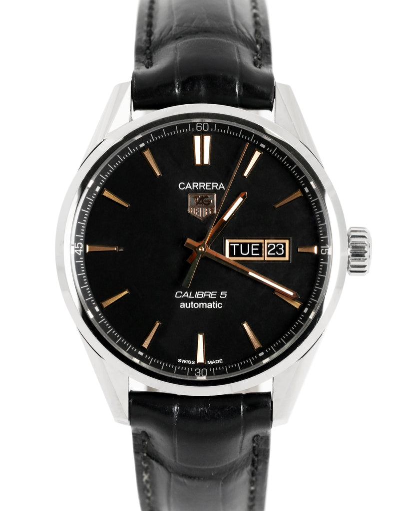 Tag Heuer Carrera Black Dial Watch for Men - WAR201C.FC6266 Buy Now By Tag Heuer