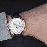Tissot T Classic PR 100 Chronograph Silver Dial Black Leather Strap Watch for Men - T101.417.36.031.00 Buy Now By Tissot
