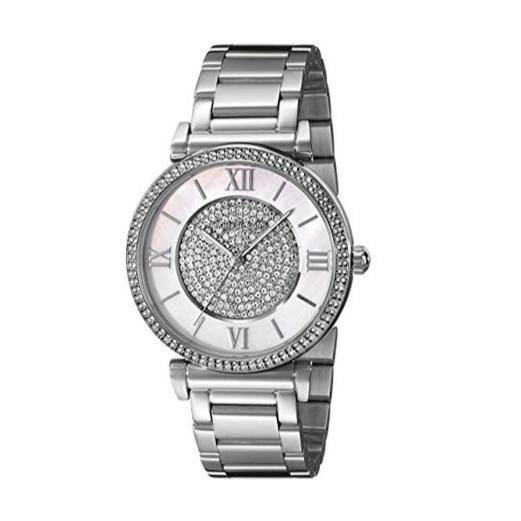 Michael Kors Catlin Silver Dial Silver Steel Strap Watch for Women - MK3355 Buy Now By Michael Kors