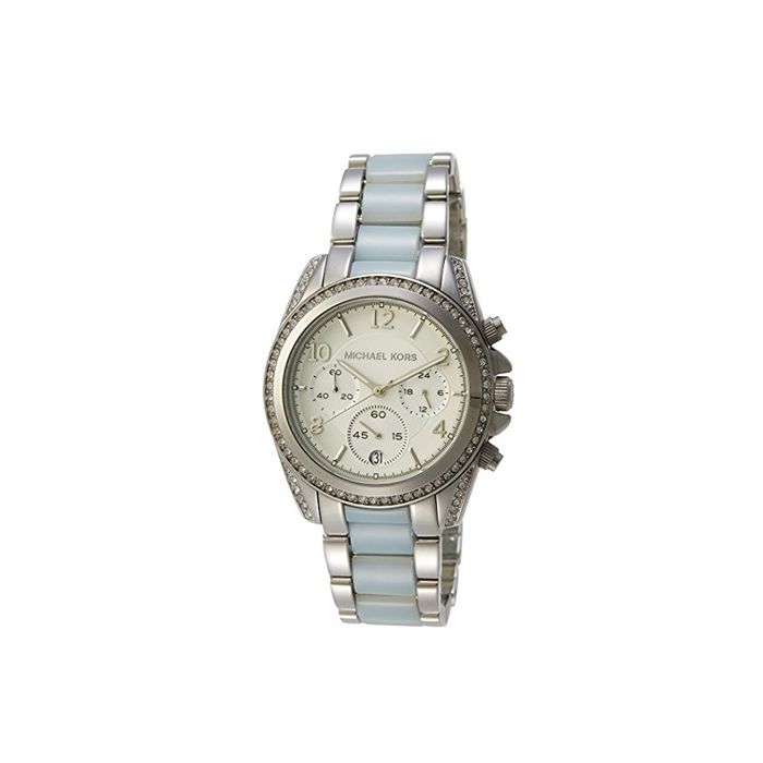 Michael Kors Blair Silver Dial Two Tone Steel Strap Watch for Women - MK6137 Buy Now By Michael Kors