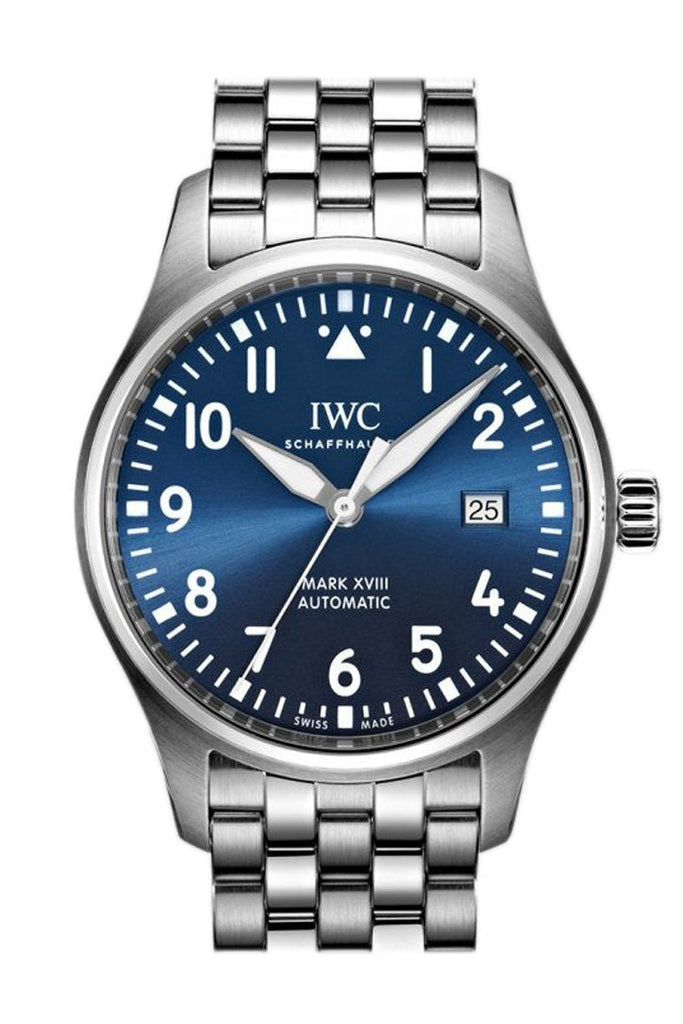 IWC Le Petit Prince XVIII Edition Blue Dial Silver Steel Strap Watch for Men - IW327014 Buy Now By IWC