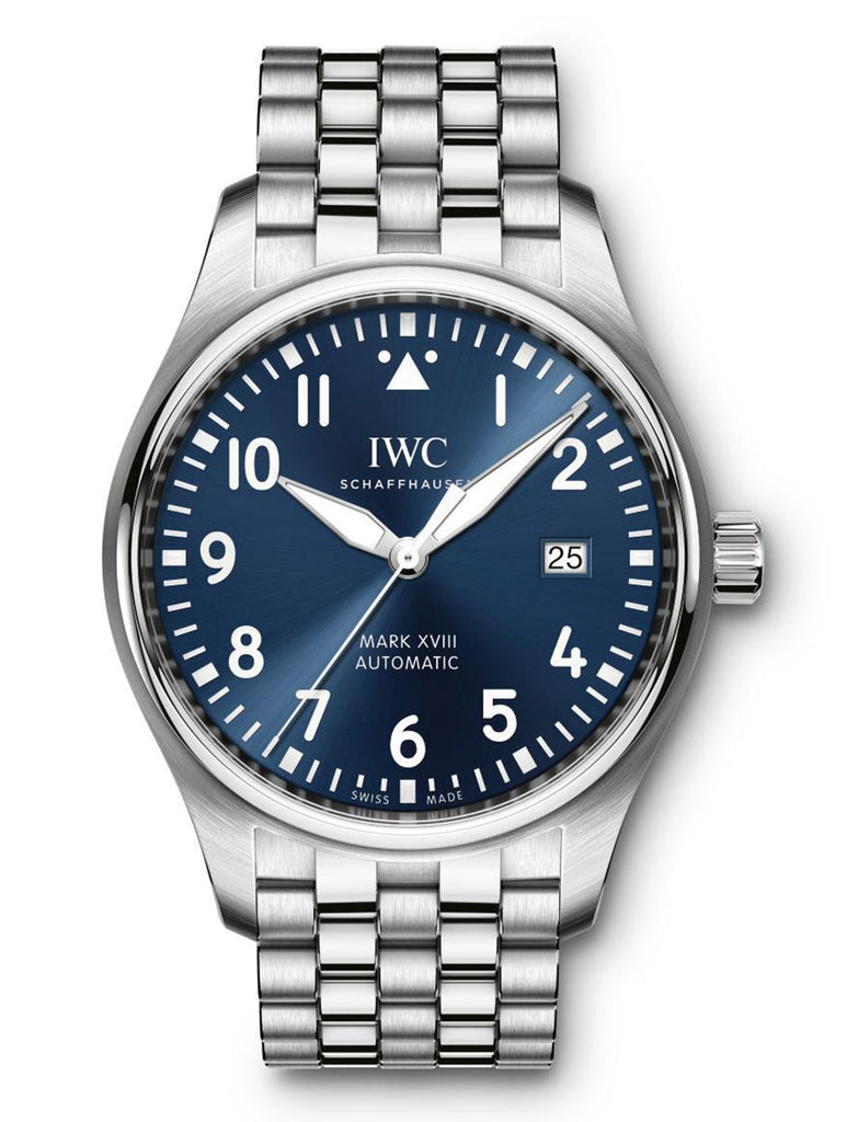 IWC Le Petit Prince XVIII Edition Blue Dial Silver Steel Strap Watch for Men - IW327014 Buy Now By IWC