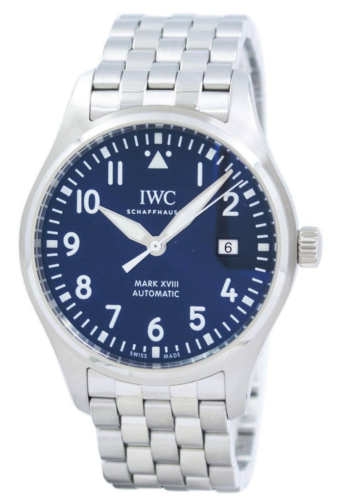 IWC Le Petit Prince XVIII Edition Blue Dial Silver Steel Strap Watch for Men - IW327014 Buy Now By IWC