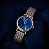 IWC Portofino Automatic Blue Dial Silver Mesh Bracelet Watch for Women - IW357404 Buy Now By IWC