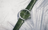 IWC Portofino Automatic Green Dial Green Leather Strap Watch for Women - IW357405 Buy Now By IWC