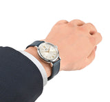 IWC Portofino Automatic Silver Dial Blue Leather Strap Watch for Women - IW357411 Buy Now By IWC