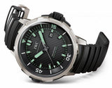 IWC Aquatimer Automatic 2000 Black Dial Black Rubber Strap Watch for Men - IW358002 Buy Now By IWC