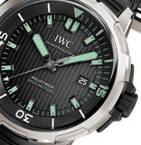 IWC Aquatimer Automatic 2000 Black Dial Black Rubber Strap Watch for Men - IW358002 Buy Now By IWC