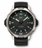 IWC Aquatimer Automatic 2000 Black Dial Black Rubber Strap Watch for Men - IW358002 Buy Now By IWC