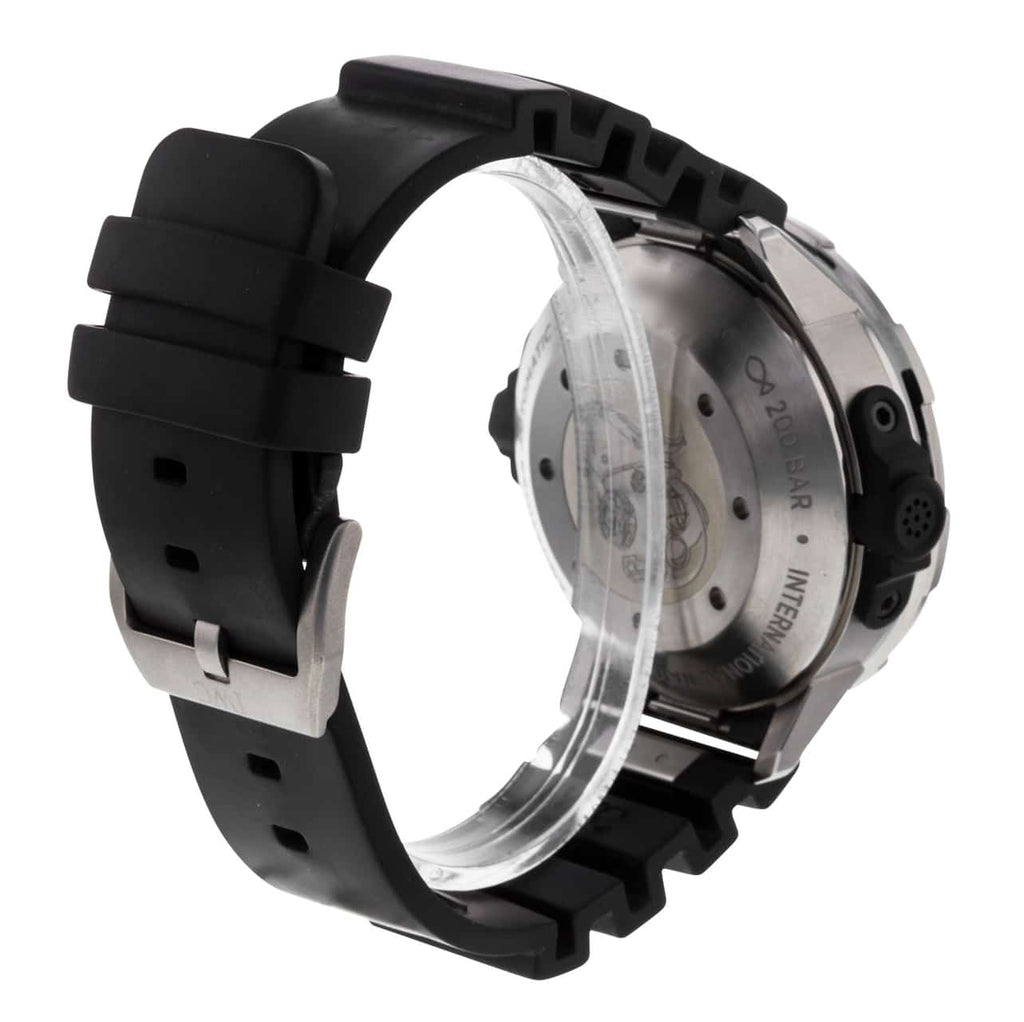 IWC Aquatimer Automatic 2000 Black Dial Black Rubber Strap Watch for Men - IW358002 Buy Now By IWC