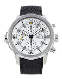IWC Aquatimer Chronograph White Dial Black Rubber Strap Watch for Men - IW376801 Buy Now By IWC
