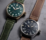 IWC Pilot's Watch Mark XVIII 40mm Black Dial Brown Leather Strap Watch for Men - IW327006 Buy Now By IWC