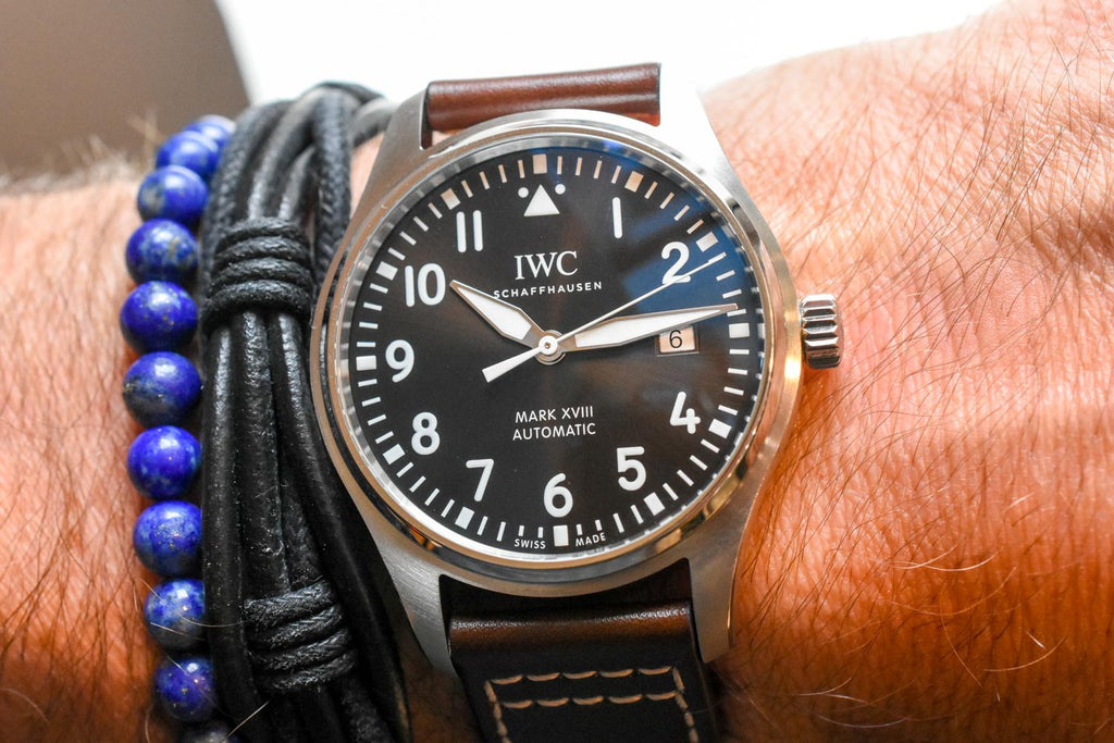 IWC Pilot's Watch Mark XVII Edition "Antoine De Saint Exupery" Brown Dial Brown Leather Strap Watch for Men - IW327003 Buy Now By IWC