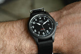 IWC Pilot Watch Chronograph Top Gun Edition Black Dial Black Nylon Strap Watch for Men - IW326901 Buy Now By IWC