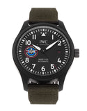 IWC Pilot’s Watch Mark XVIII Top Gun Edition “SFTI” Black Dial Green Nylon Strap Watch for Men - IW324712 Buy Now By IWC