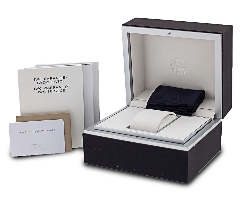 IWC Pilot's Watch Mark XVIII White Dial Black Leather Strap Watch for Men - IW327002 Buy Now By IWC