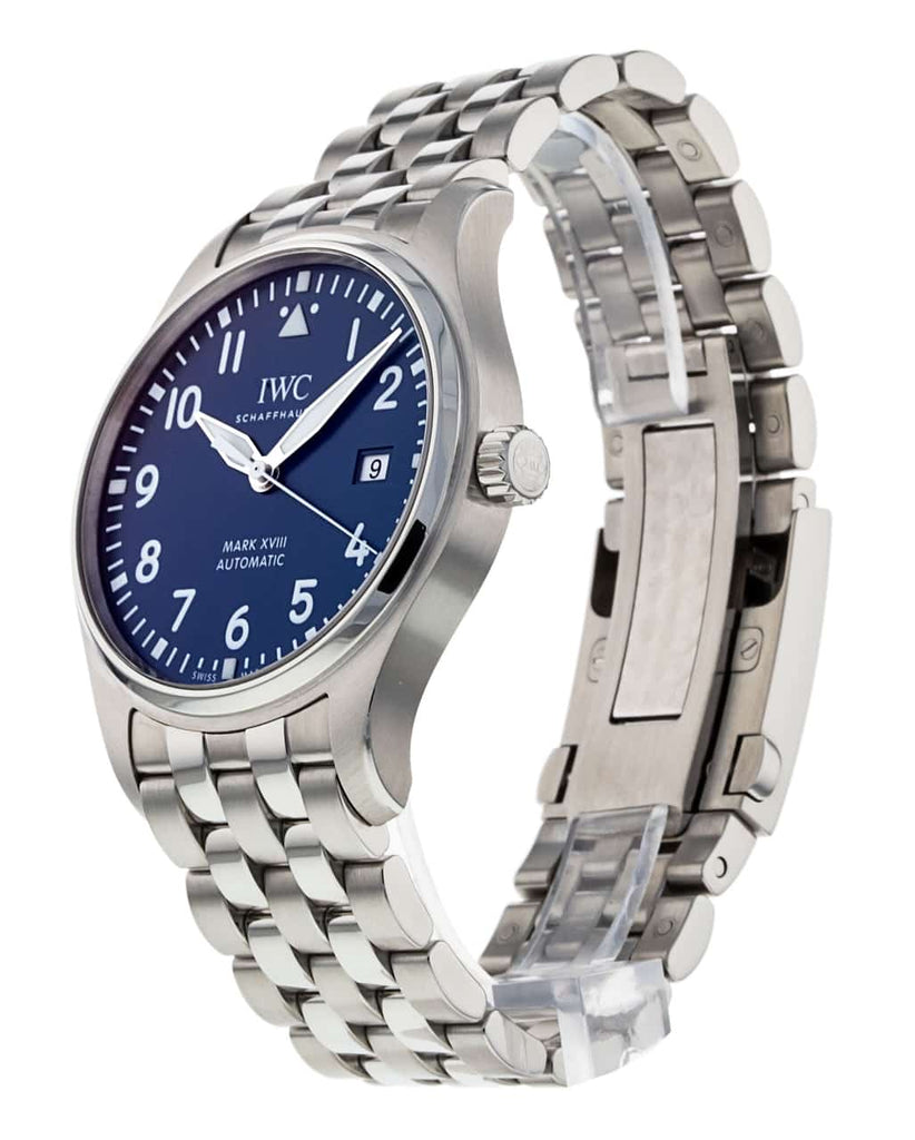 IWC Le Petit Prince XVIII Edition Blue Dial Silver Steel Strap Watch for Men - IW327014 Buy Now By IWC