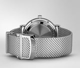 IWC Portofino Automatic White Dial Silver Mesh Bracelet Watch for Men - IW356505 Buy Now By IWC