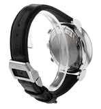 IWC Portofino Chronograph Black Dial Black Leather Strap Watch for Men - IW391029 Buy Now By IWC