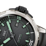 IWC Aquatimer Automatic 2000 Black Dial Black Rubber Strap Watch for Men - IW358002 Buy Now By IWC