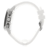 Hugo Boss Volane Grey Dial White SIlicone Strap Watch for Men - 1513948 Buy Now By Hugo Boss