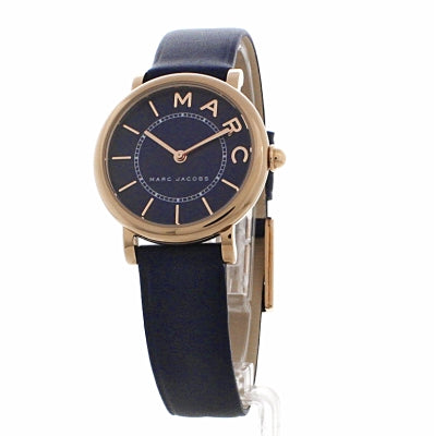 Marc Jacobs Roxy Navy Blue Dial Navy Blue Leather Strap Watch for Women - MJ1539 Buy Now By Marc Jacobs