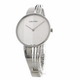 Calvin Klein Drift Silver Dial Silver Steel Strap Watch for Women - K6S2N116 Buy Now By Calvin Klein