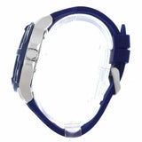 Guess Genesis Multi Function Analog Blue Dial Blue Rubber Strap Watch For Men - W1254G1 Buy Now By Guess