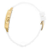 Guess Crown Jewel Multifunction Diamonds White Dial White Leather Strap Watch for Women - GW0411L1 Buy Now By Guess