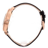 Swarovski Octea Lux Black Dial Black Leather Strap Watch for Women - 5414410 Buy Now By Swarovski