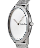 Calvin Klein Minimal Silver Dial Silver Mesh Bracelet Watch for Men - K3M211Y6 Buy Now By Calvin Klein