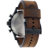 Fossil Nate Chronograph Brown Dial Brown Leather Strap Watch for Men - JR1487 Buy Now By Fossil
