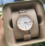 Fossil Jacqueline White Dial Two Tone Steel Strap Watch for Women - ES3844 Buy Now By Fossil