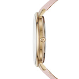 Michael Kors Jaryn Quartz Gold Dial Pink Leather Strap Watch For Women - MK2471 Buy Now By Michael Kors