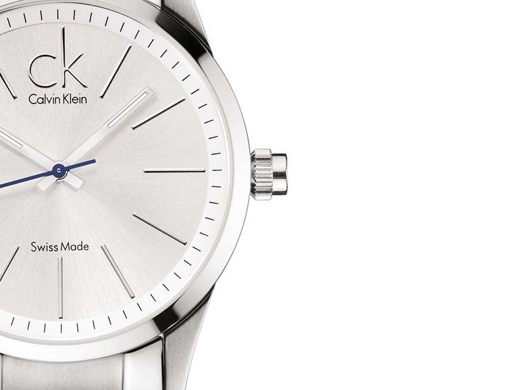 Calvin Klein Bold Silver Dial Silver Steel Strap Watch for Men - K2246120 Buy Now By Calvin Klein