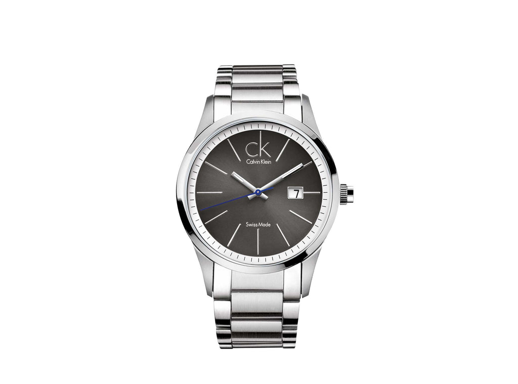 Calvin Klein Bold Black Dial Silver Steel Strap Watch for Men - K2246107 Buy Now By Calvin Klein